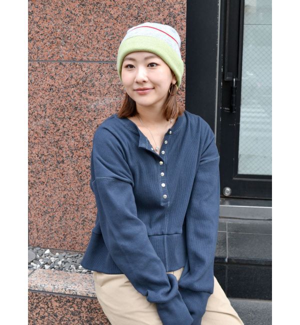 Ungrid「ボーダーニット帽」|ニット帽|