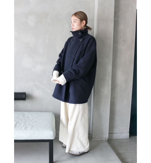 Ungrid「ハイネックミドル丈コート」|その他|