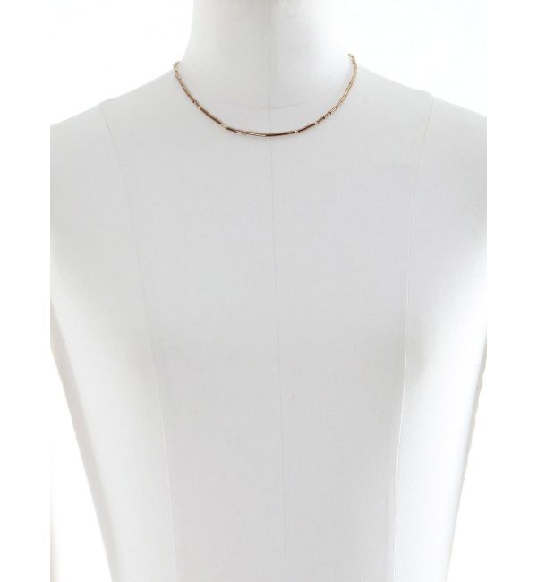 Ungrid「レイヤードビーズネックレス」|ネックレス|