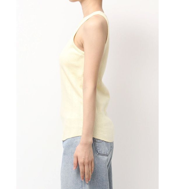 Ungrid「針抜きアメスリタンクトップ」|タンクトップ|