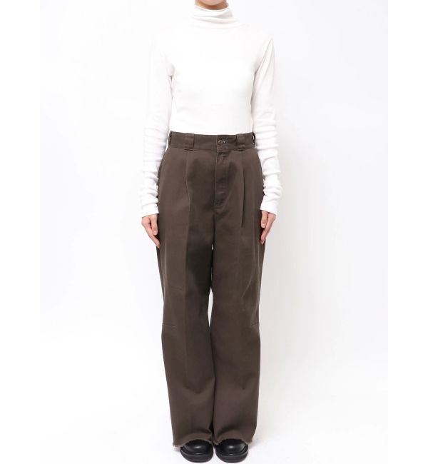 Ungrid「Dickies別注 タックカーブパンツ」|その他|