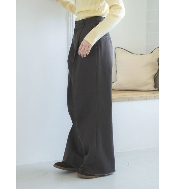 Ungrid「Dickies別注 タックカーブパンツ」|その他|