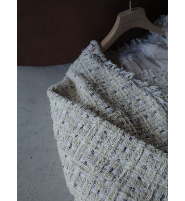 LAGUNAMOON「テープヤーンツイードジャケット」|その他|