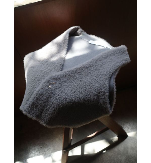 LAGUNAMOON「ミニシャギーニットベスト」|ベスト・ジレ|