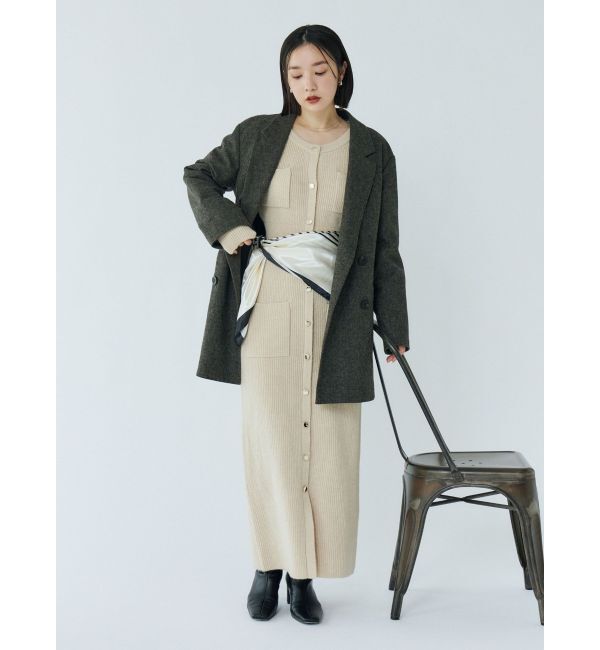 LAGUNAMOON「ウールロングテーラードジャケット」|テーラードジャケット|