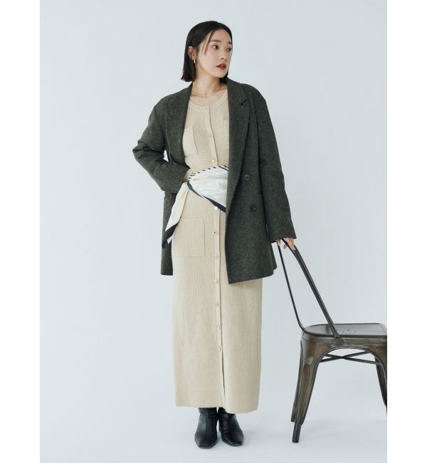 LAGUNAMOON「ウールロングテーラードジャケット」|テーラードジャケット|