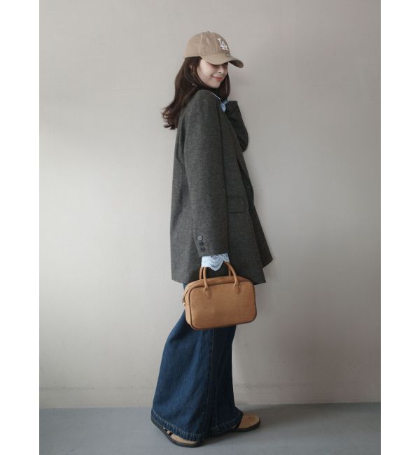 LAGUNAMOON「ウールロングテーラードジャケット」|テーラードジャケット|