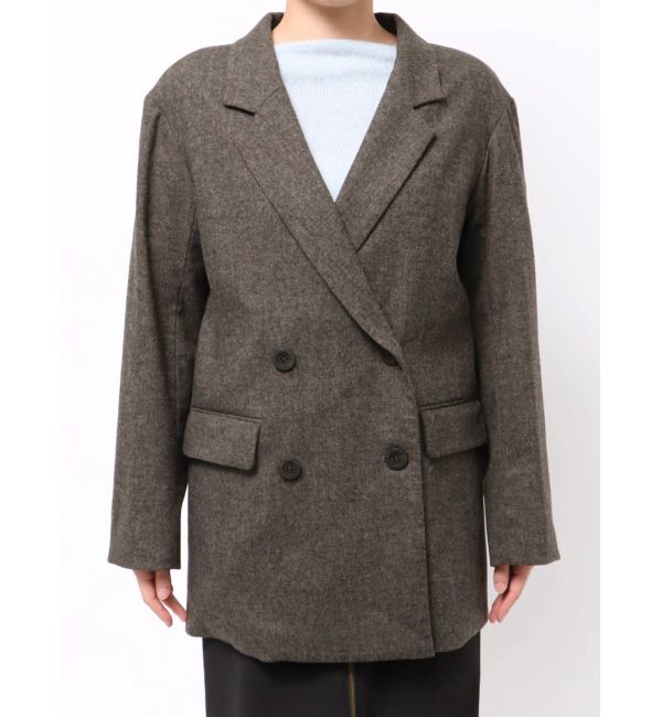 LAGUNAMOON「ウールロングテーラードジャケット」|テーラードジャケット|
