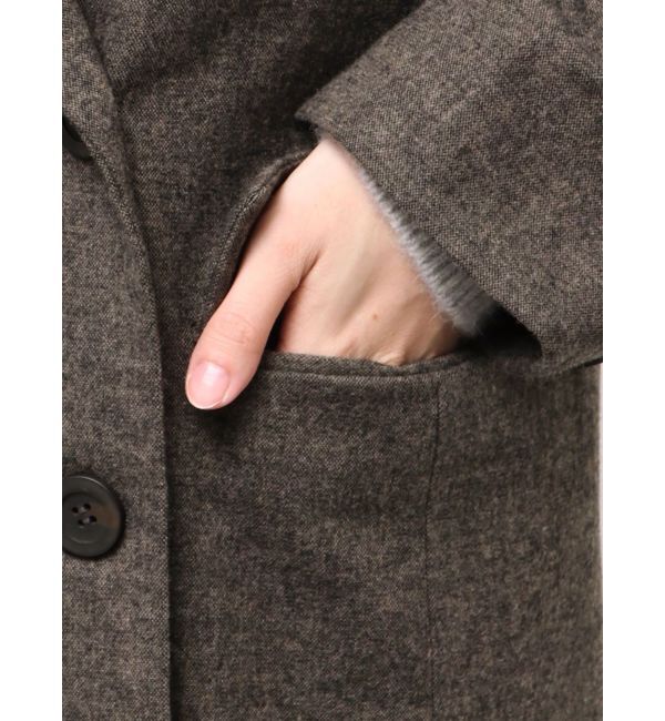 LAGUNAMOON「ウールロングテーラードジャケット」|テーラードジャケット|