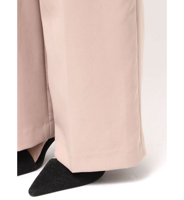 LAGUNAMOON「LADYエンブロイダリーツイストパンツドレス」|ドレス|