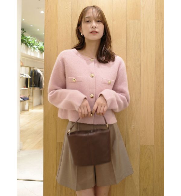 LAGUNAMOON「CHNラクーンニットジャケット」|カーディガン|