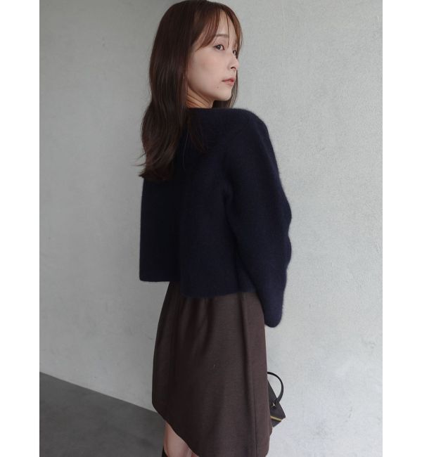 LAGUNAMOON「CHNラクーンニットジャケット」|カーディガン|