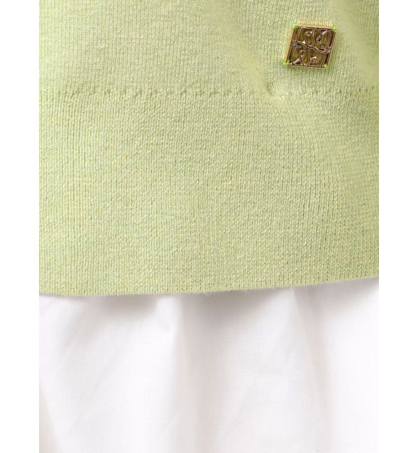 LAGUNAMOON「ペプラムドッキングニットカーディガン」|カーディガン|