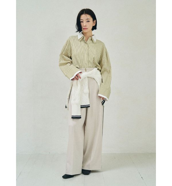 LAGUNAMOON「フロントジップラインパンツ」|その他|