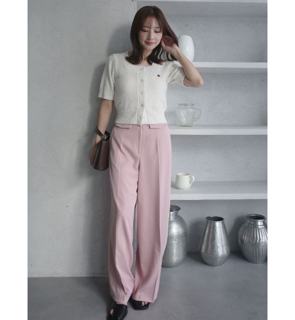 LAGUNAMOON「フロントジップラインパンツ」|その他|