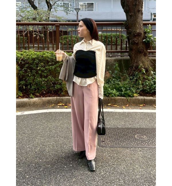 LAGUNAMOON「フロントジップラインパンツ」|その他|