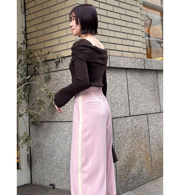 LAGUNAMOON「フロントジップラインパンツ」|その他|