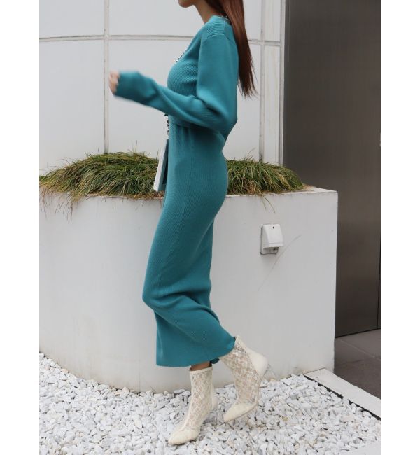 EVRIS「アンサンブルロングニットワンピース」|ワンピース|