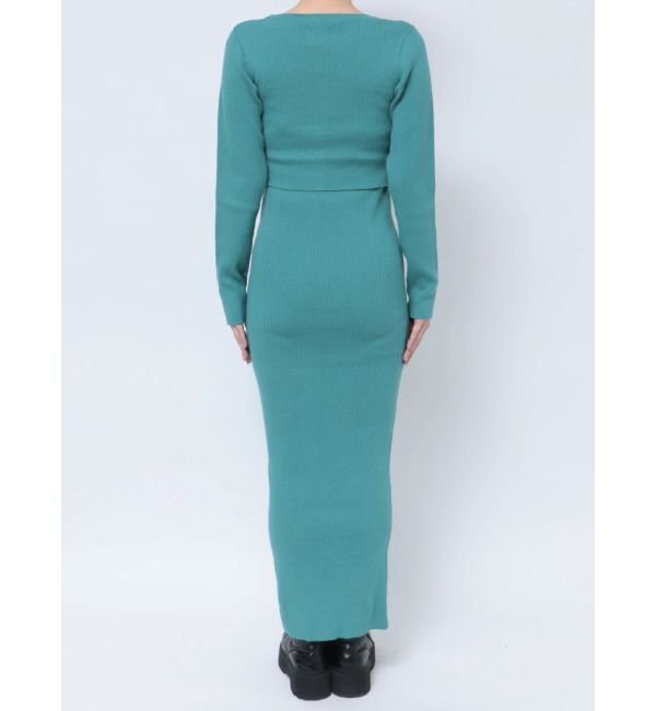 EVRIS「アンサンブルロングニットワンピース」|ワンピース|
