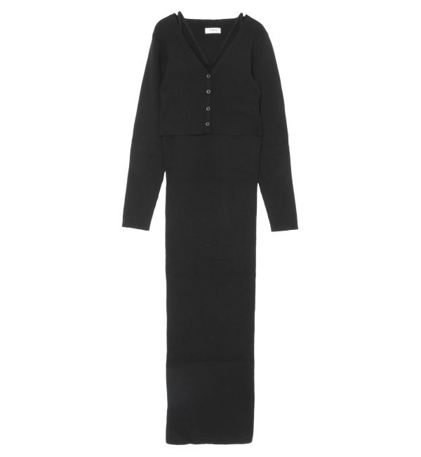 EVRIS「アンサンブルロングニットワンピース」|ワンピース|