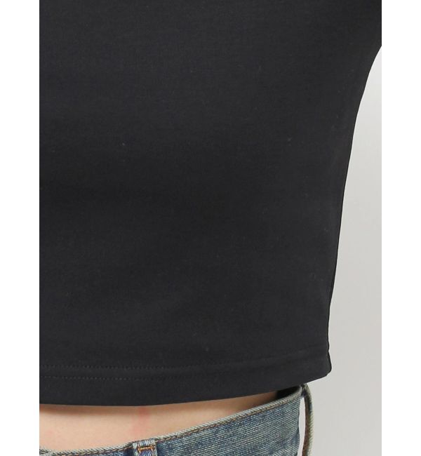 EVRIS「ラインストーンリンガーショートTシャツ」|Tシャツ・カットソー|