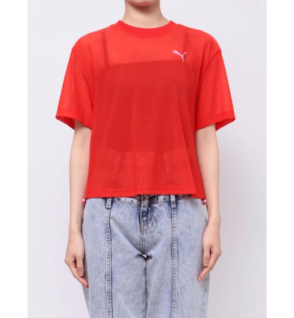 EVRIS「【PUMA】DARE TO メッシュ Tシャツ」|Tシャツ・カットソー|