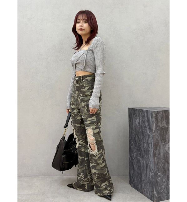 EVRIS「アンサンブルチェーンニットトップス」|ニット・セーター|