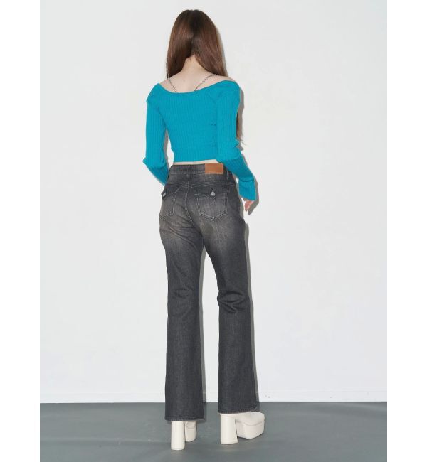 EVRIS「アンサンブルチェーンニットトップス」|ニット・セーター|