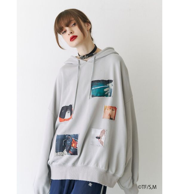 jouetie「【チェンソーマン】HOODIE」|パーカー|アイスブルー