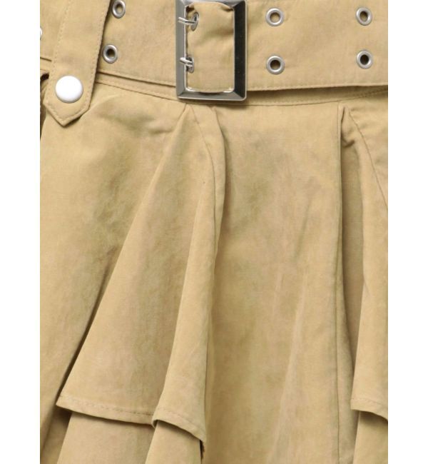 jouetie「アシメヘムベルテッドミニスカート」|スカート|