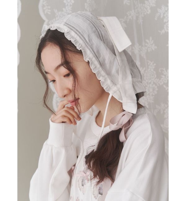 merry jenny「RIBBON cotton bonnet」|その他|