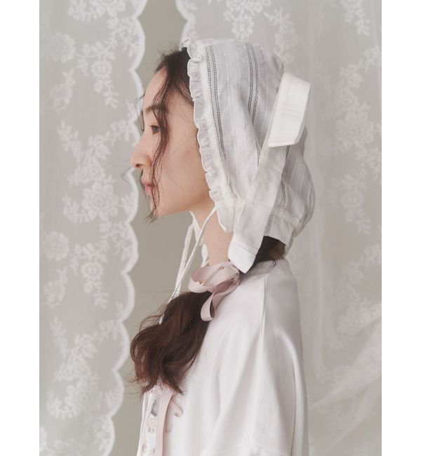 merry jenny「RIBBON cotton bonnet」|その他|