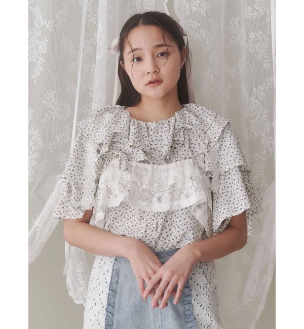 merry jenny「レースティアードビスチェ」|キャミソール|