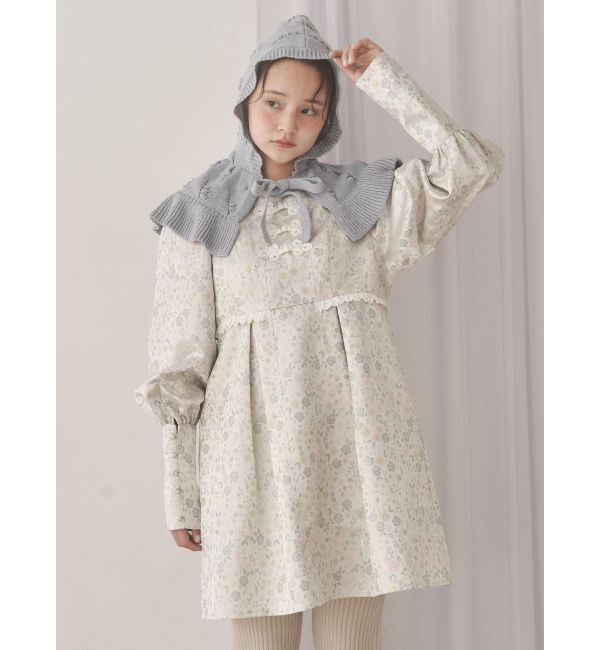 merry jenny「pastelジャガードミニワンピース」|ワンピース|