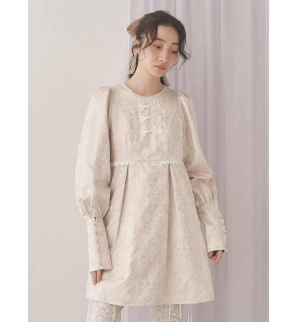 merry jenny「pastelジャガードミニワンピース」|ワンピース|