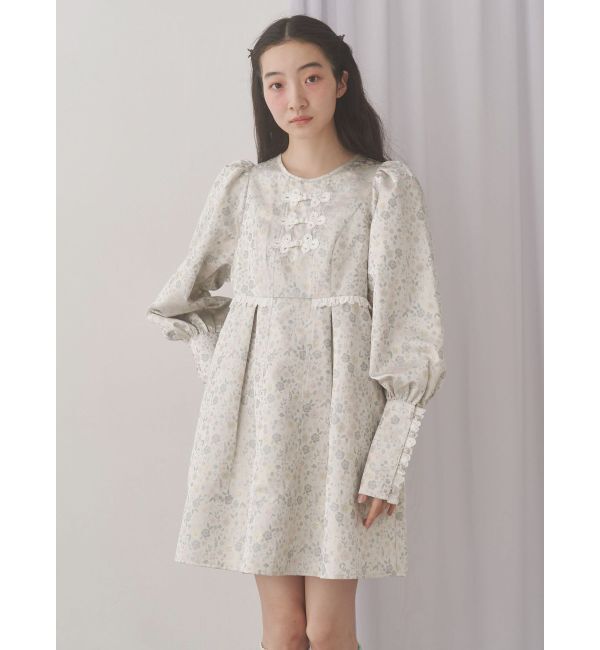 merry jenny「pastelジャガードミニワンピース」|ワンピース|