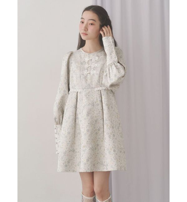 merry jenny「pastelジャガードミニワンピース」|ワンピース|
