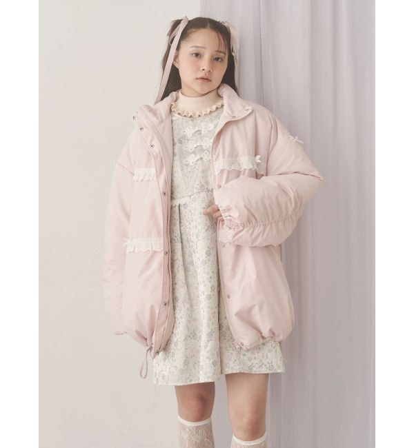 merry jenny「pastelジャガードミニワンピース」|ワンピース|