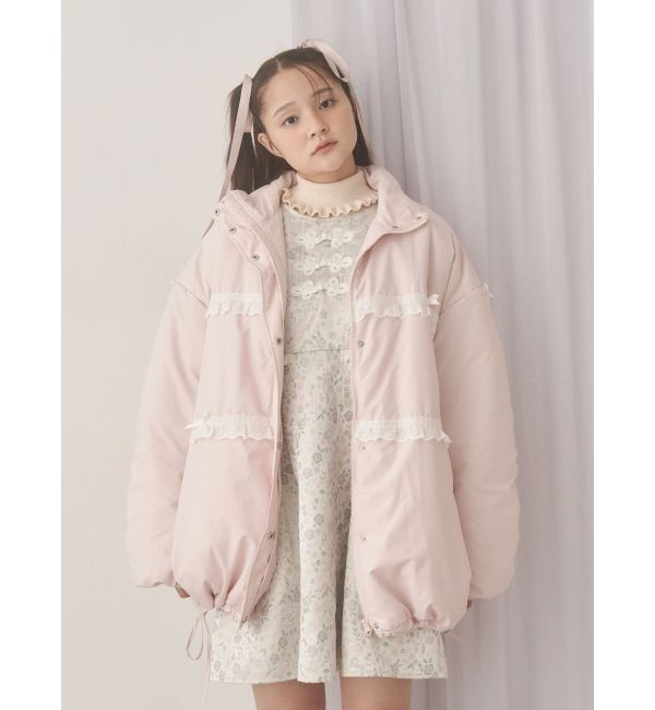 merry jenny「pastelジャガードミニワンピース」|ワンピース|