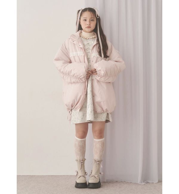 merry jenny「pastelジャガードミニワンピース」|ワンピース|