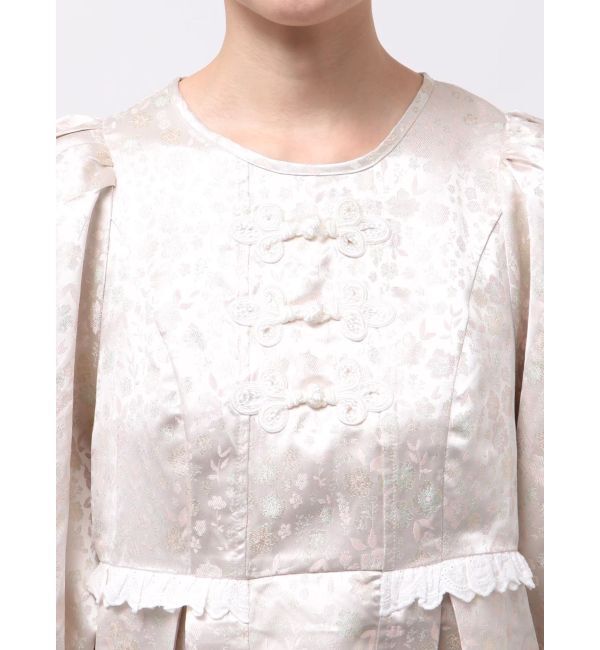 merry jenny「pastelジャガードミニワンピース」|ワンピース|