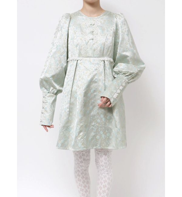 merry jenny「pastelジャガードミニワンピース」|ワンピース|