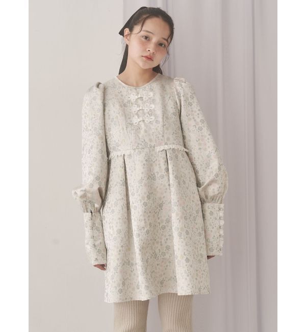 merry jenny「pastelジャガードミニワンピース」|ワンピース|