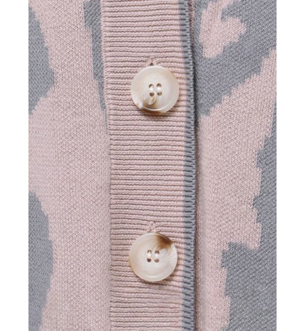 GYDA「Gレオパードハイゲージニットカーディガン」|カーディガン|