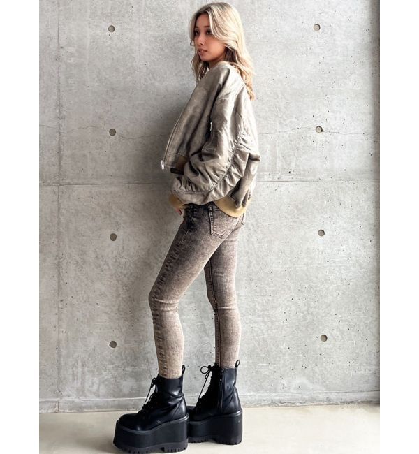 GYDA「PROCESSINGプリントMA1」|ブルゾン・スタジャン|