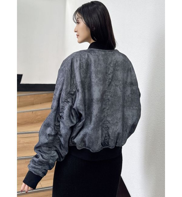 GYDA「PROCESSINGプリントMA1」|ブルゾン・スタジャン|