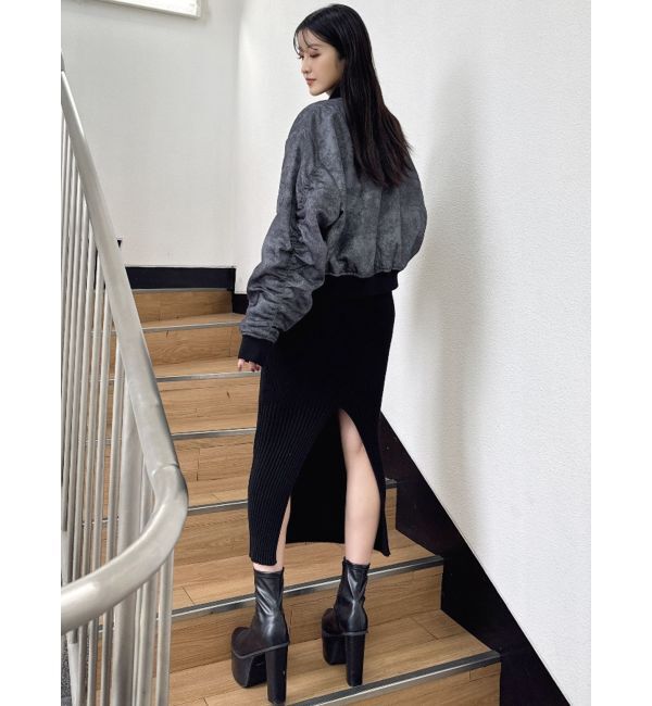 GYDA「PROCESSINGプリントMA1」|ブルゾン・スタジャン|