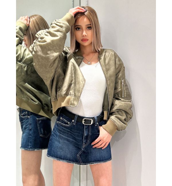 GYDA「PROCESSINGプリントMA1」|ブルゾン・スタジャン|