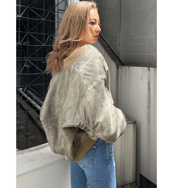 GYDA「PROCESSINGプリントMA1」|ブルゾン・スタジャン|