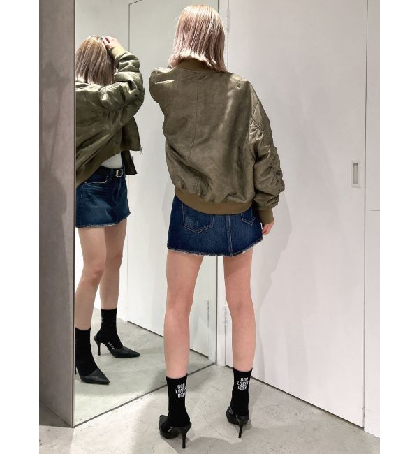 GYDA「PROCESSINGプリントMA1」|ブルゾン・スタジャン|